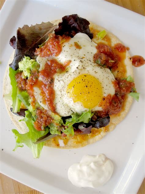 Fried Egg On Tortilla Recipe Popsugar Food