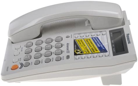 Panasonic Kx Ts2365 Ruw телефон белый громкая связь дисплей купить