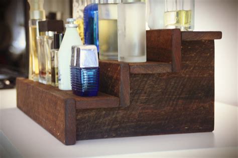 Cologne Bottle Wood Shelf Perfume Bottle Organizer Organize Etsy