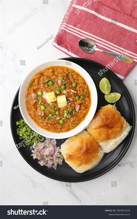 Indian Mumbai Street Style Pav Bhaji Stock Photo Edit Now