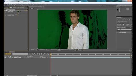 Green Screen Chroma Key Ita Tutorial After Effects Youtube