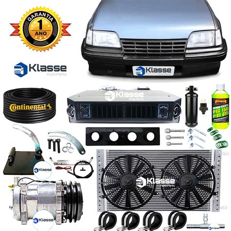 Kit Ar Condicionado Automotivo Kadett Suporte Universal Klasse Auto