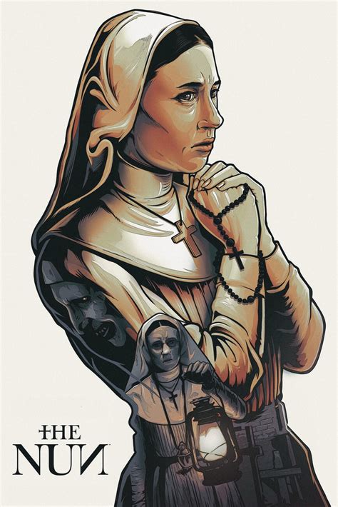 Wall Art Print The Nun Praying Ts And Merchandise Ukposters