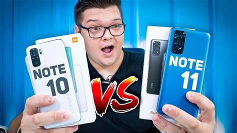 Redmi Note 11 vs Redmi Note 10 Qual é a MELHOR OPÇÃO HOJE COMPARATIVO