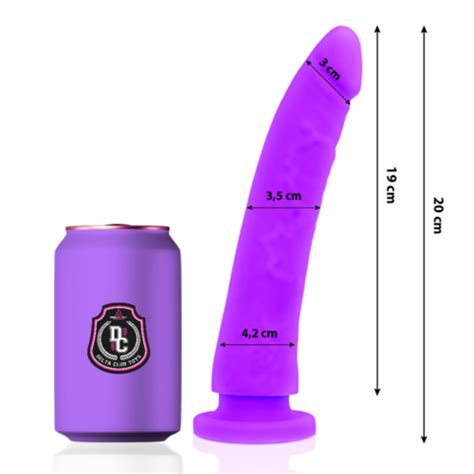 Delta Club Toys Dildo Lila Silicona Medica X Cm Tu Cat Logo