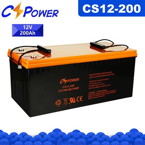 12V200ah VRLA AGM Battery For UPS Solar System China Battery And UPS