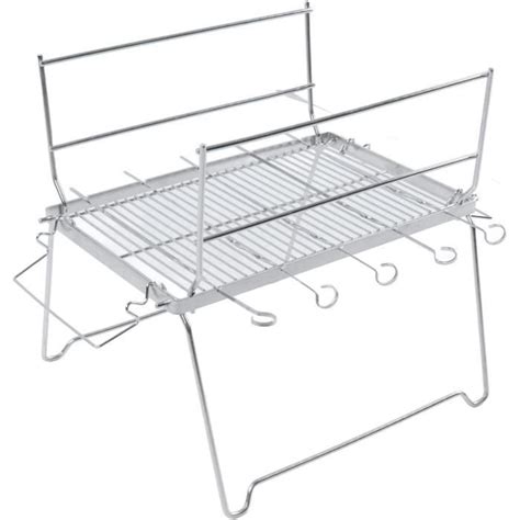 Support De Gril Ext Rieur Table De Gril Portable Pliable Grille De