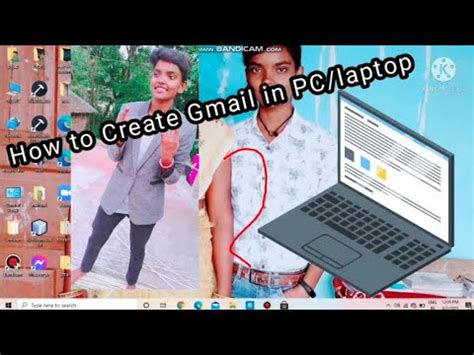 Laptop Pc Ma Gmail Id Kasari Banaune How To Create Gmail Id In Pc