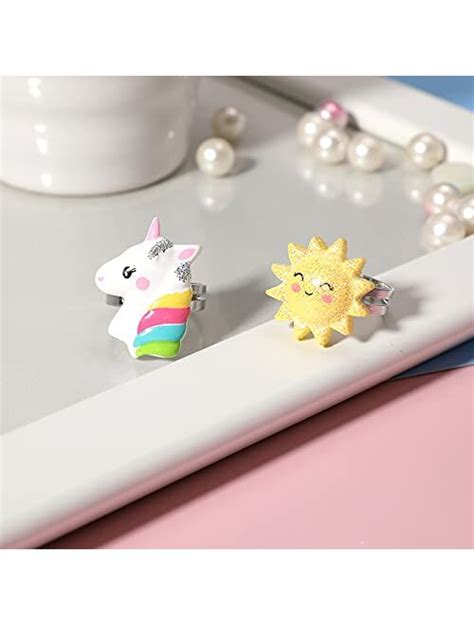 Buy Pinksheep Unicorn T Rings For Kids Little Girl Adjustable