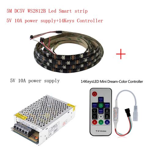 M Dc V Ws B Tira Conduzida Pixels Leds M Ws Inteligente Ic