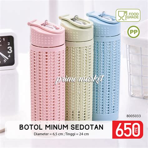 Jual Botol Minum Sedotan 650 Ml Botol Minum Anti Tumpah Botol Minum