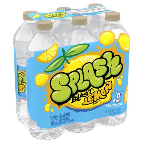 Splash Blast Lemon Flavored Water 169 Fl Oz Delivery Or Pickup Near