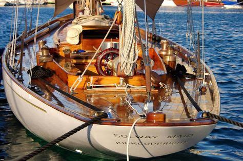 50+ Classic Wooden Sailboats ideas | wooden sailboat, classic yachts ...