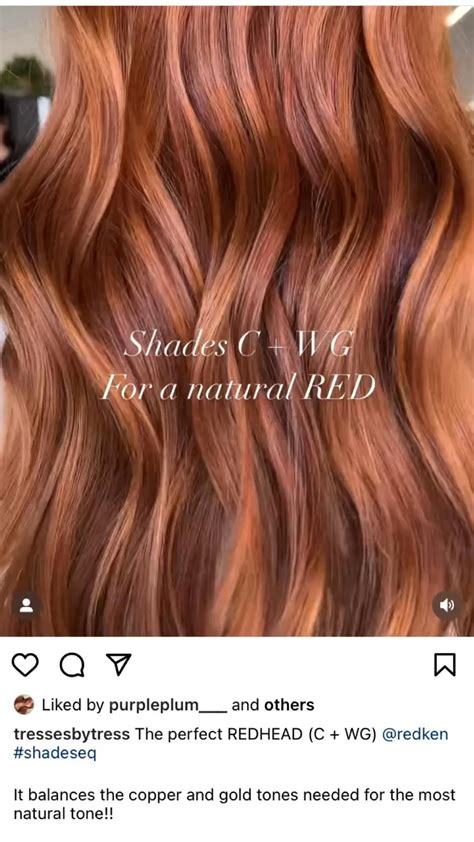 Redken Shades Eq Red Copper Formulas Artofit