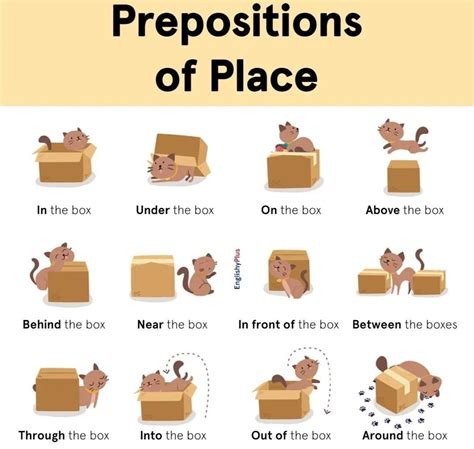 Prepositions Of Place In English