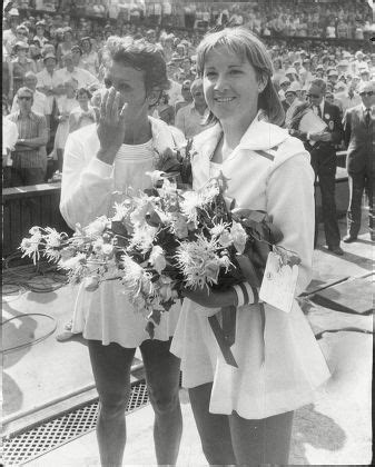 Tennis Player Chris Evert Chris Lloyd Editorial Stock Photo Stock