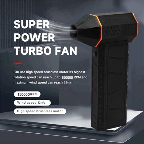 El Trico Super Jet Fan Blower Motor Brushless Dust Blower Violento