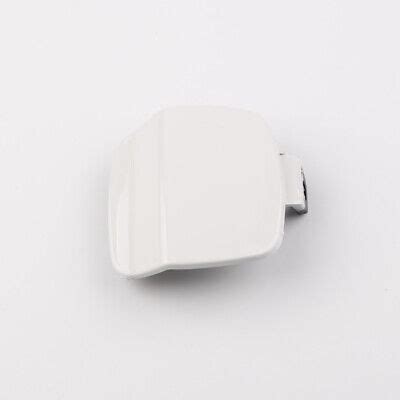 For Volvo S Rear Bumper Tow Hook Eye Cover Cap Pearl White