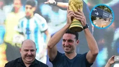 Otro HOMENAJE a Scaloni en Pujato de qué se trata TyC Sports