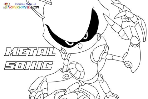 Disegni Di Metal Sonic Da Colorare