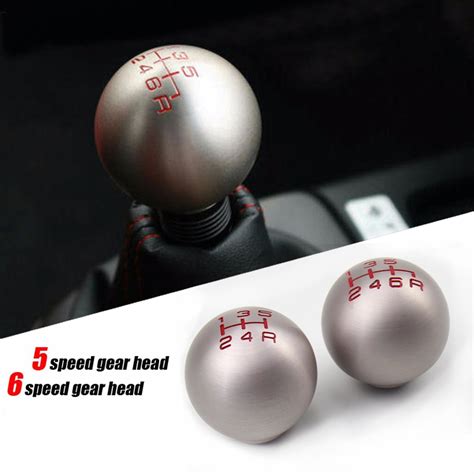 Aluminum Car Alloy Manual Shift Knob Modification Gear Head Shopee