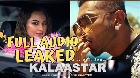 Kalastar Leaked Full Song Honey Singh 30 Youtube