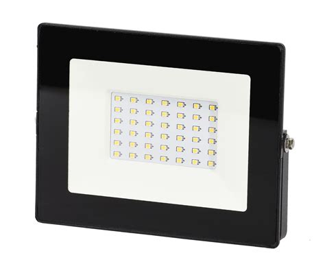 NAŚWIETLACZ LED SMD KASTEL 30W 6000K 2500LM IP65 C64 LFK 030BL 6K