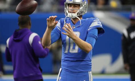 The Lions have ‘had dialogue’ about a Jared Goff contract extension