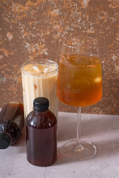 Cold Brew Coffee In Bottles Cold Brew With Milk And Cold Brew Tonic