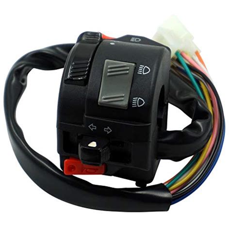 Buy Motorcycle Left Control Handlebar Switch With Wiring Harness