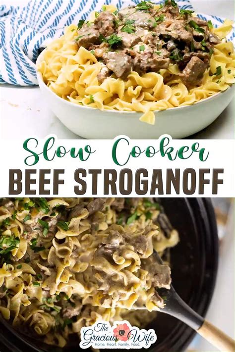 Slow Cooker Beef Stroganoff Recipe Artofit