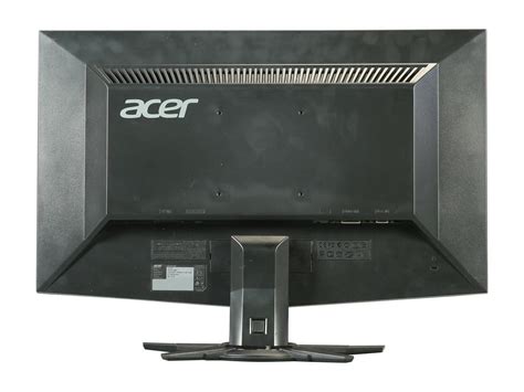 Acer G H Abd Black Ms Widescreen Lcd Monitor Newegg Ca