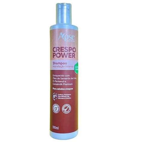 Shampoo Crespo Power Hidrata O Intensa Apse Ml Submarino