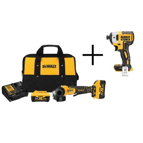 Dewalt 20 Volt Max Xr Cordless Brushless 4 1 2 In Small Angle Grinder 2