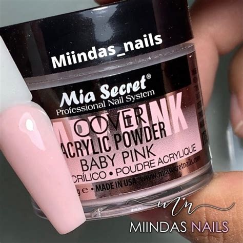 Acr Lico Cover Baby Pink Mia Secret Pol Mero Bloom Point