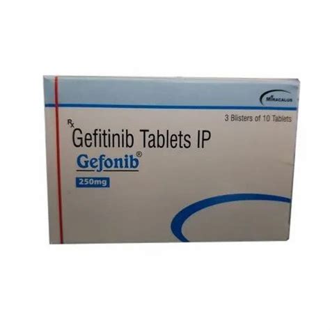 Miracalus Gefitinib Tablets Ip Packaging Type Stripe At Rs Box