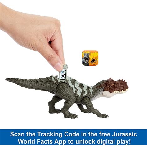 Mattel Jurassic World Strike Attack Dinosaur Toy Prestosuchus With Movable Joints And Single