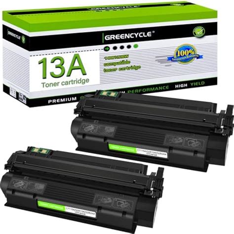 Amazon HP 13A Q2613A Toner Cartridge Black Office Products