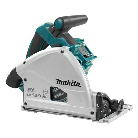 Makita Dsp Zj Lxt V Twin Mm Plunge Saw Body Protrade