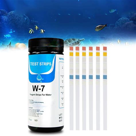 Buy Water Test Strips,Pool Test Strips,7 in 1 Pool & SPA Quality Testing Strips,Water Hardness ...