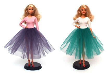 Make A Cute Barbie Tulle Dress In Just 10 Minutes Free Pattern I