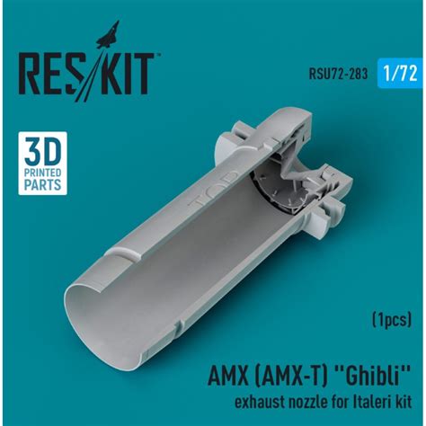 Reskit RSU72 0283 1 72 AMX AMX T Ghibli Exhaust Nozzle For Italeri Kit