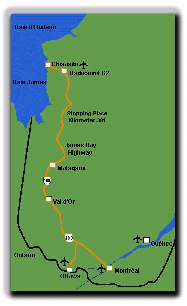 One's Experience of the James Bay Region in Northern Quebec