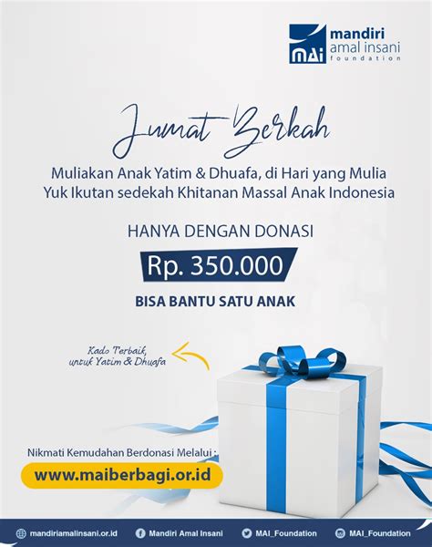 Jum At Berkah Sedekah Khitan Massal Lembaga Amil Zakat Nasional