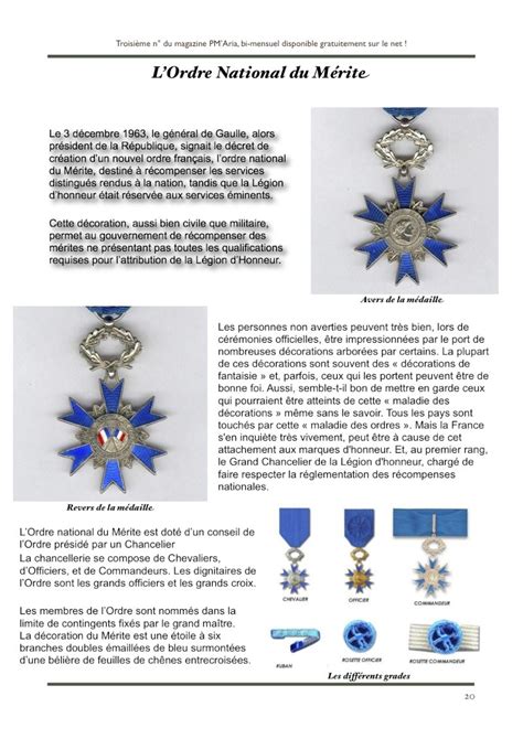 L Ordre National du Mérite