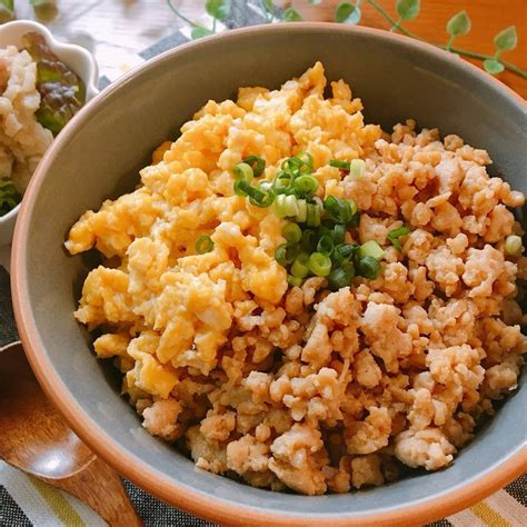 めんつゆで簡単♡鶏そぼろ丼 By Mari＊314 【クックパッド】 簡単おいしいみんなのレシピが357万品