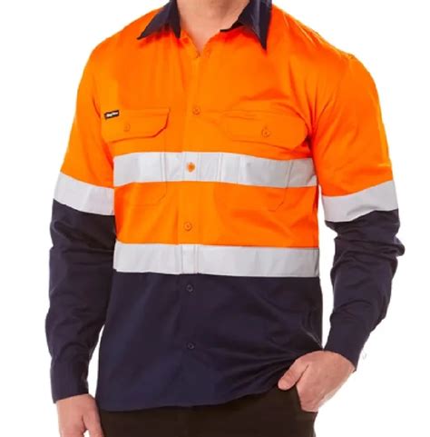 Uniforme Brim Faixa Refletiva Laranja Mh Uniformes