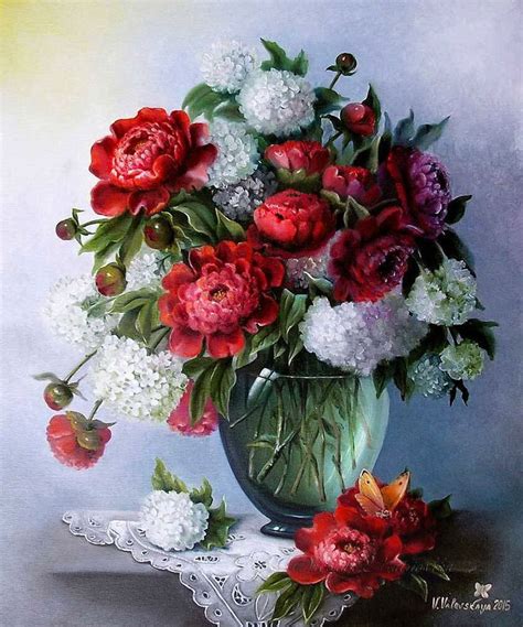 1000+ images about Lovely Art And Paintings Of Flowers on Pinterest