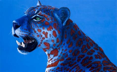 JAGUAR WITH RED SPOTS, 2008 by HELMUT KOLLER | Artwork Archive