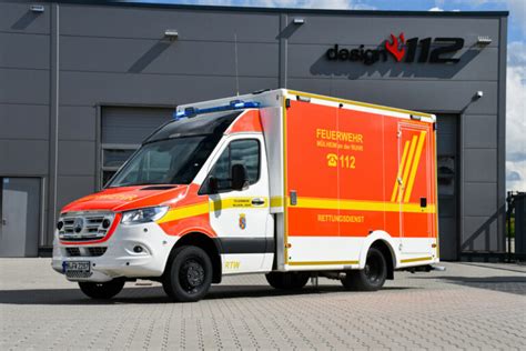 Neue RTW für Feuerwehr Mülheim an der Ruhr design112 blog